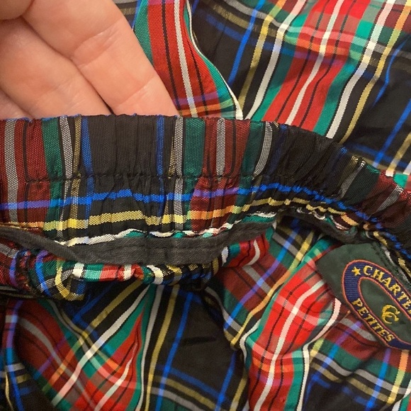 Charter Club petites tartan plaid maxi skirt size 14 made in USA - Picture 6 of 6
